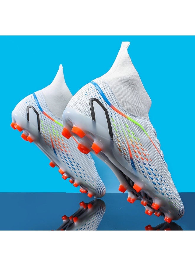 New Men Soccer Shoes Cleats Football Boots Sports Large Size Long Studs Turf Shoes for Training Competition - Image 4